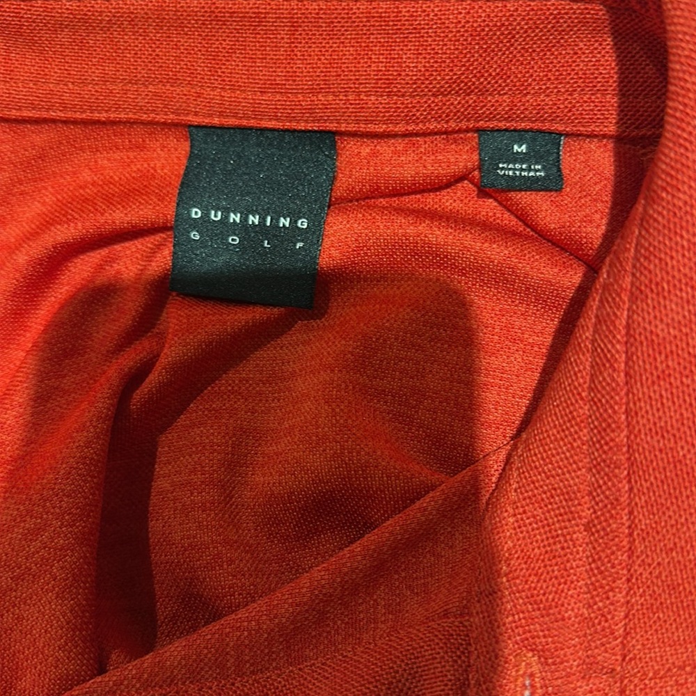 Dunning Golf Classic Red Polo Shirt - Picture 8 of 10